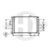 DIEDERICHS 8302504 Radiator, engine cooling